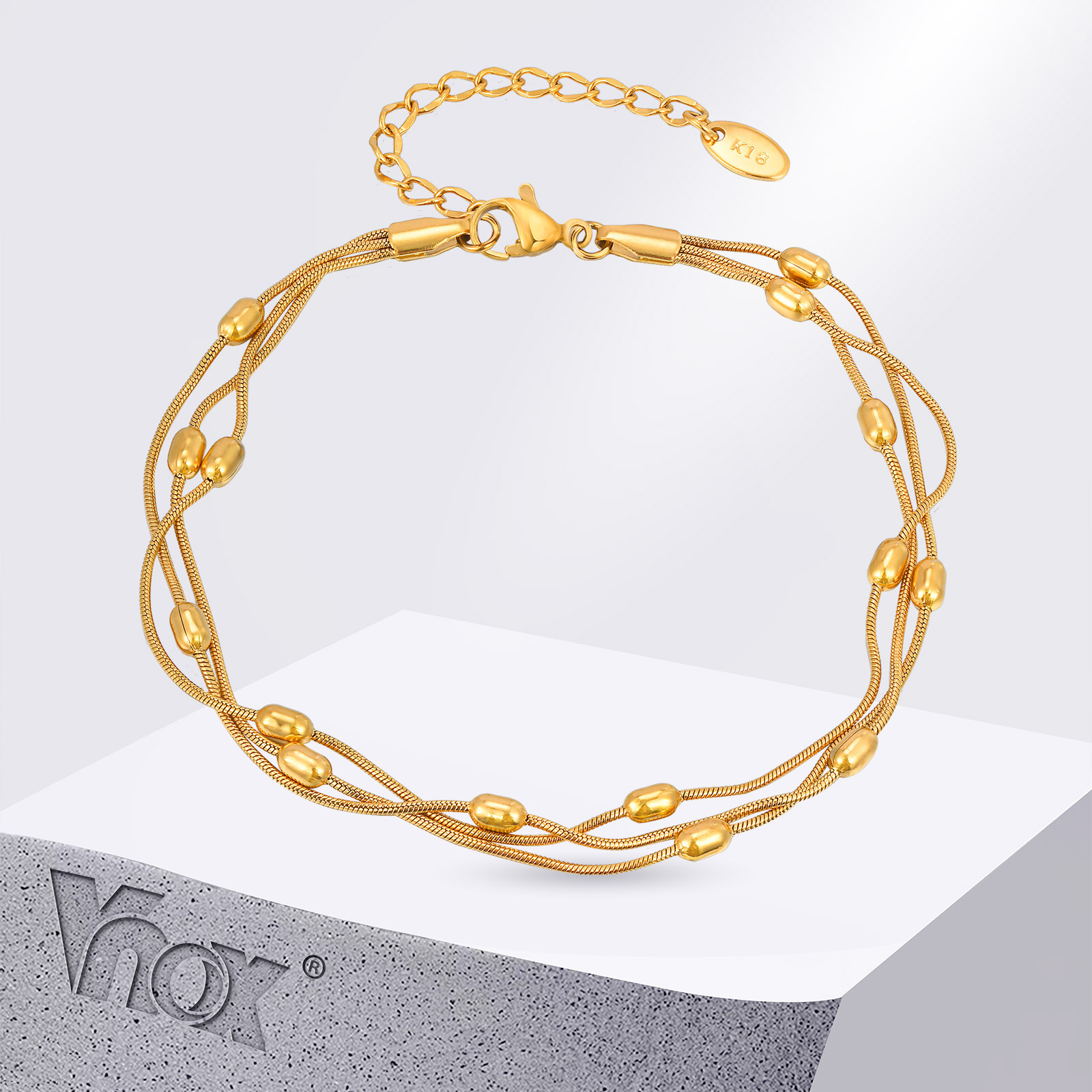 Jc Jewelry & Watches Reviews - Vnox 여름 스테인레스 스틸 여성을위한 3