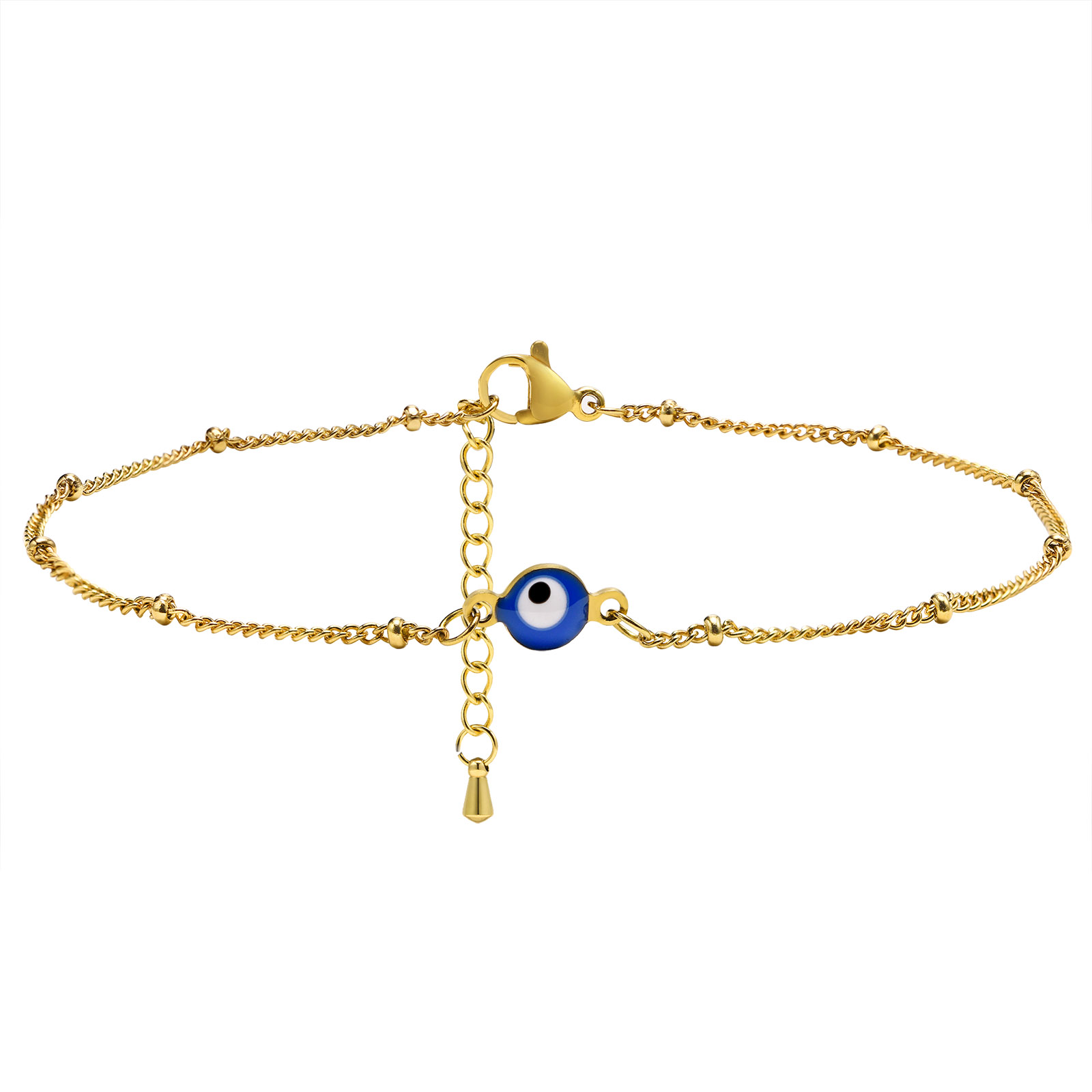 Jc Jewelry & Watches Reviews - 여성을위한 다리에 악마의 눈 발목 팔찌,
