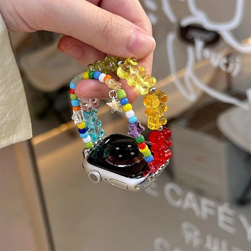 Jewelry Making Watches - Apple Watch 스트랩 Ultra/Se10/9/8/7/6/5/4/3/2/1과 호환되는 38/40/41/42/44/45/46/49mm와