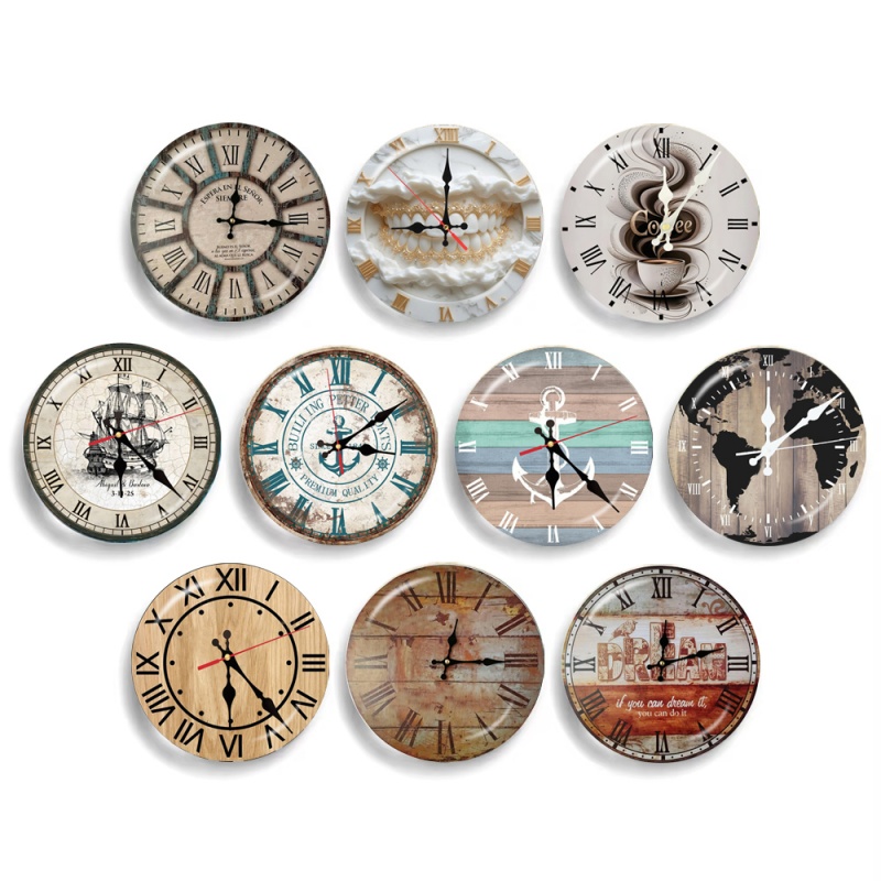 Jewelry Making Watches - 레트로 시계 포켓 워치 패턴 10개