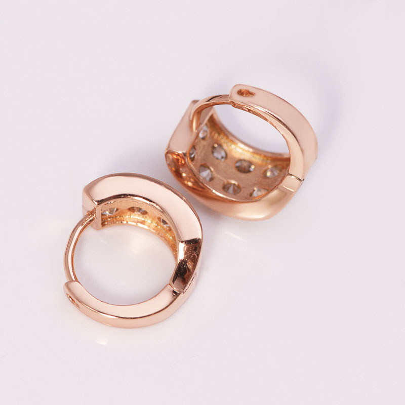 여성을위한 도매 가격 AAA + 지르콘 후프 귀걸이 패 - Nick'S Jewelry & Watches Reviews 리뷰 및 가격