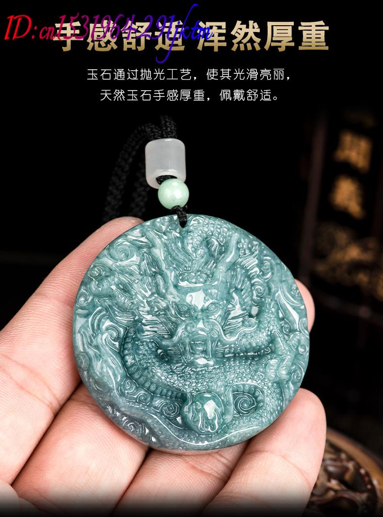 버마산 경옥 드래곤 펜던트 목걸이 여성용 선물 패션 액 - Jewelry & Watches Review 리뷰 및 가격