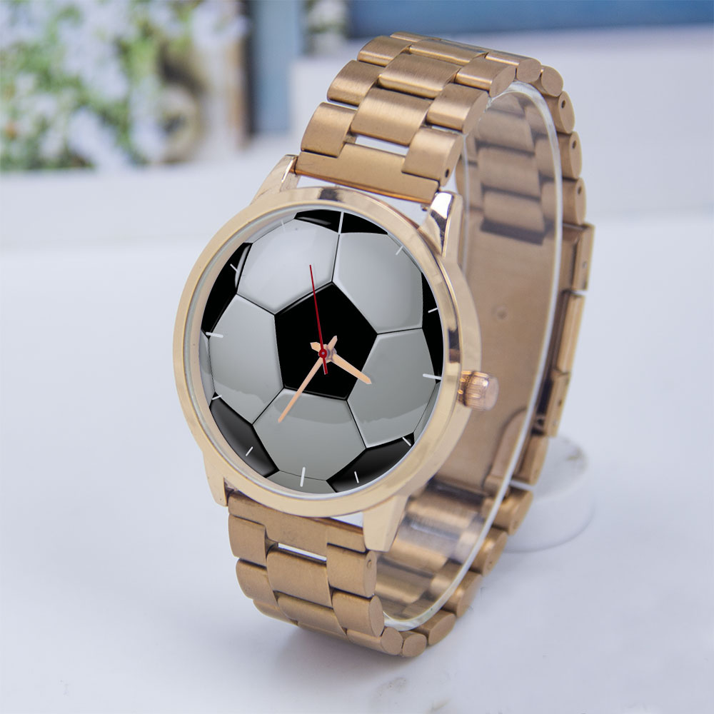 축구 디자인 팬들을 위한 실버 남성용 시계, 남녀 공용 - Jewelry For Watches 리뷰 및 가격
