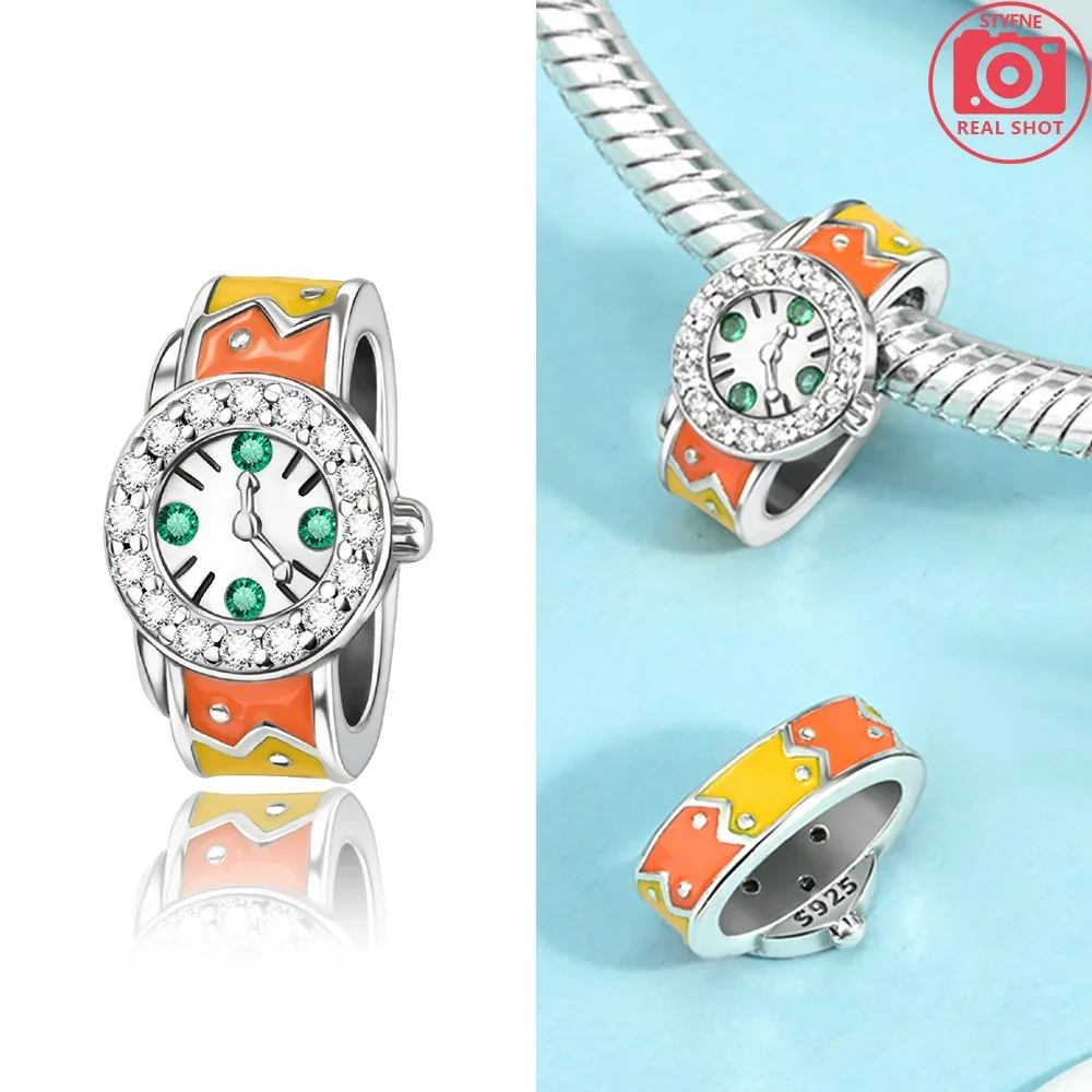 원래 봉투 심장 눈송이 시계 마술 모자 925 실버 비 - Jewelry Making Watches 리뷰 및 가격