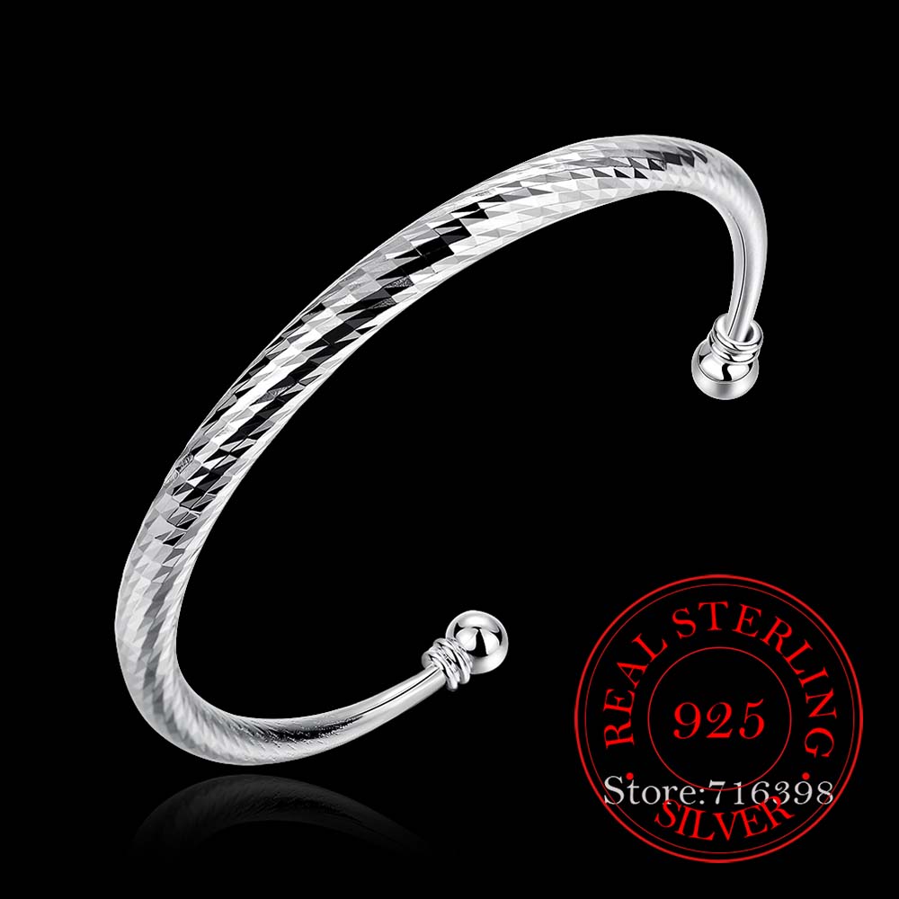 925 실버 웨딩 오픈 팔찌 여성 남성 인기 골드 닉  - Nick'S Jewelry & Watches Reviews 리뷰 및 가격