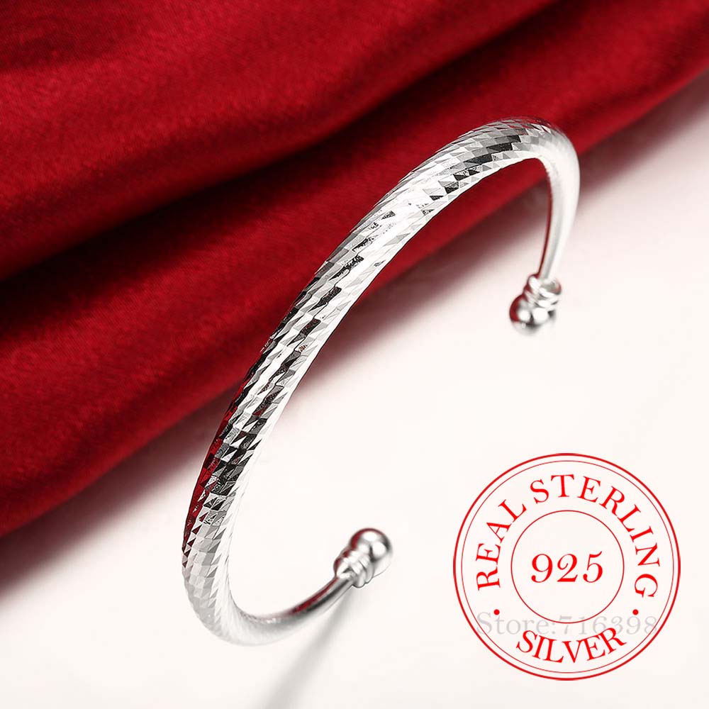 925 실버 웨딩 오픈 팔찌 여성 남성 인기 골드 닉  - Nick'S Jewelry & Watches Reviews 리뷰 및 가격
