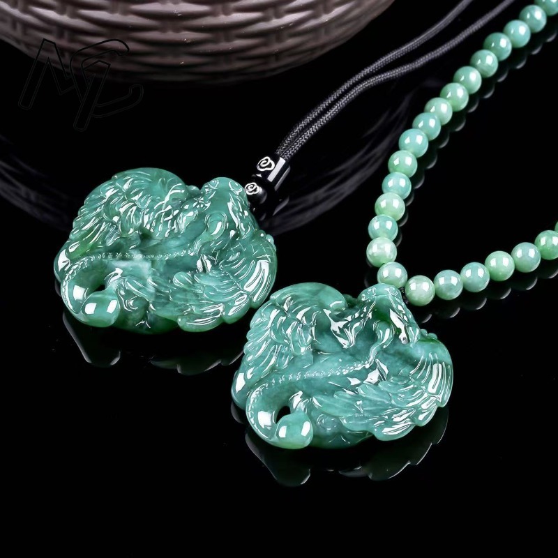 천연 에메랄드 블루 워터 플라잉 아프사라스 픽시우 펜던 - Jewelry & Watches Ltd 리뷰 및 가격