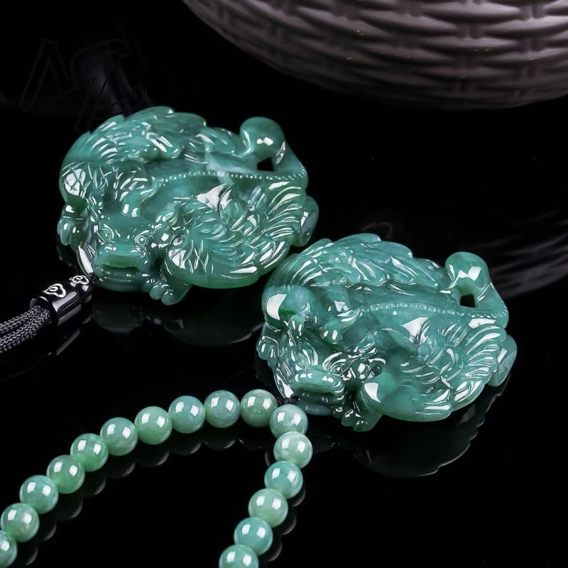 천연 에메랄드 블루 워터 플라잉 아프사라스 픽시우 펜던 - Jewelry & Watches Ltd 리뷰 및 가격