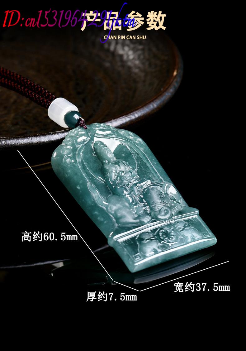 천연 버마산 경옥 관음 펜던트 목걸이 참 장식품 디자이 - Jewelry & Watches Review 리뷰 및 가격