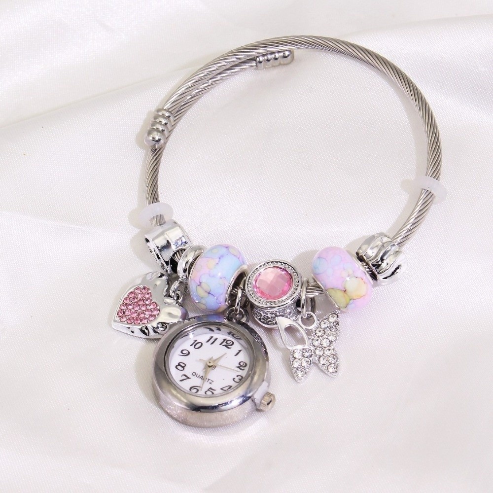 트렌디한 조절 가능한 여성용 팔찌 시계 우아하고 고급스 - Jewelry Making Watches 리뷰 및 가격