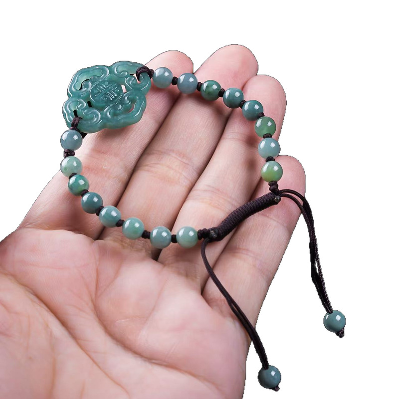 천연 비취 A급 팔찌 오리지널 디자인 세련된 블루 워터 - Jewelry & Watches Ltd 리뷰 및 가격