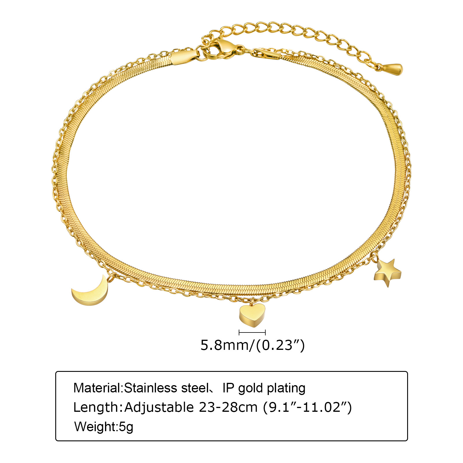 여성용 절묘한 발찌, 데일리 비치 홀리데이 쥬얼리, 별 - Jc Jewelry & Watches Photos 리뷰 및 가격