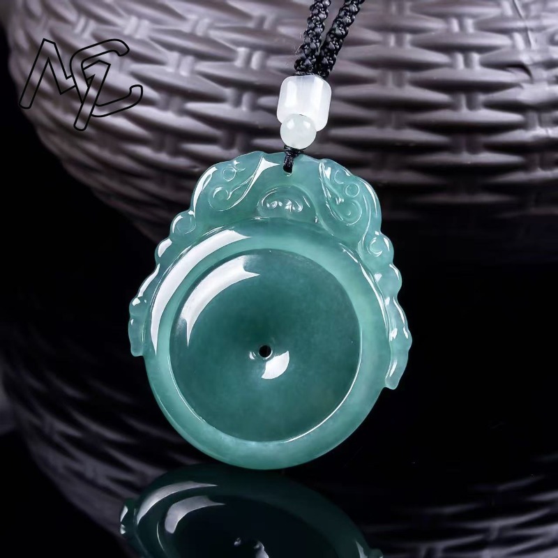 천연 에메랄드 블루 워터 피스 버클 드래곤 펜던트 미얀 - Jewelry & Watches Ltd 리뷰 및 가격