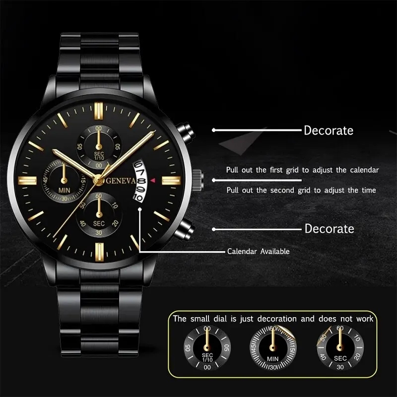 새로운 패션 남성 스포츠 시계 럭셔리 캘린더 석영 손목 - Jewelry Style Watches 리뷰 및 가격