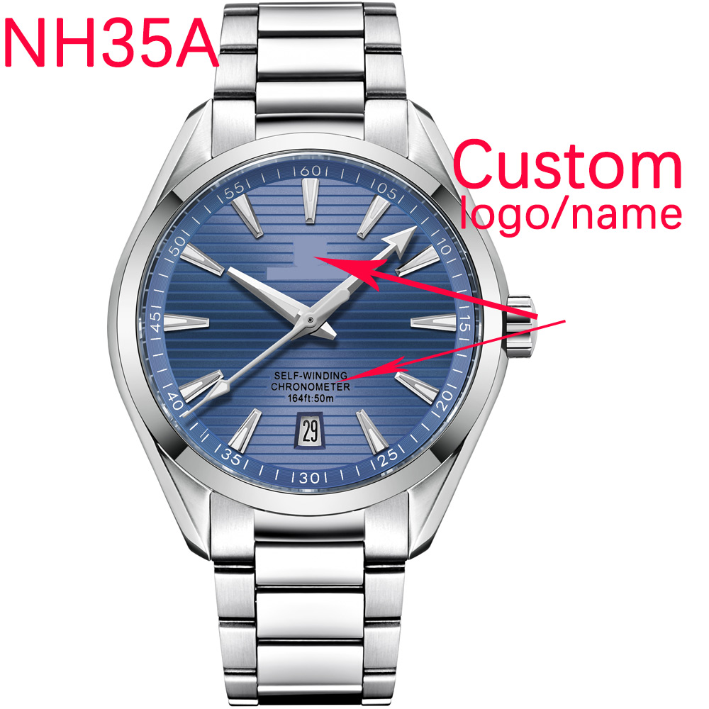 럭셔리 NH35 무브먼트 커스텀 로고 41mm 남성 스 - Jewelry Style Watches 리뷰 및 가격