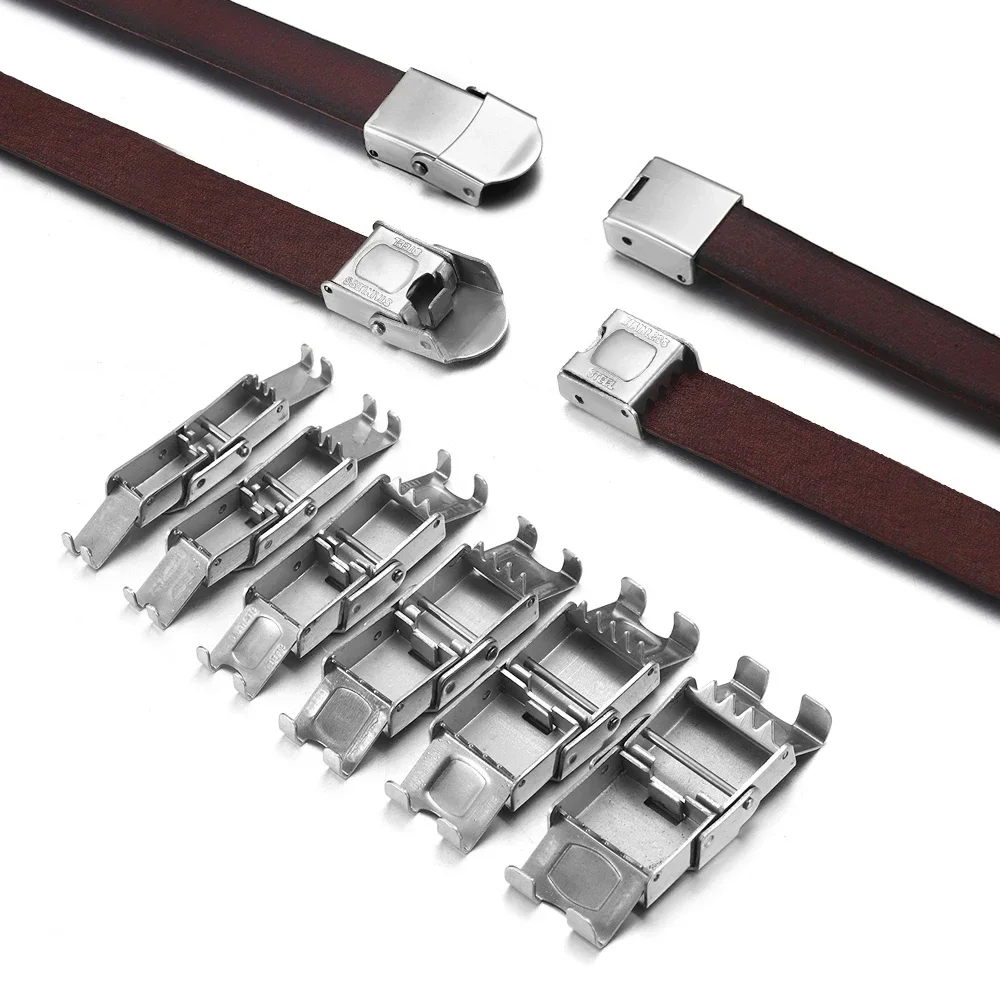 10pcs 스테인레스 스틸 걸쇠 압착 턱 후크 시계 밴 - Jewelry Making Watches 리뷰 및 가격
